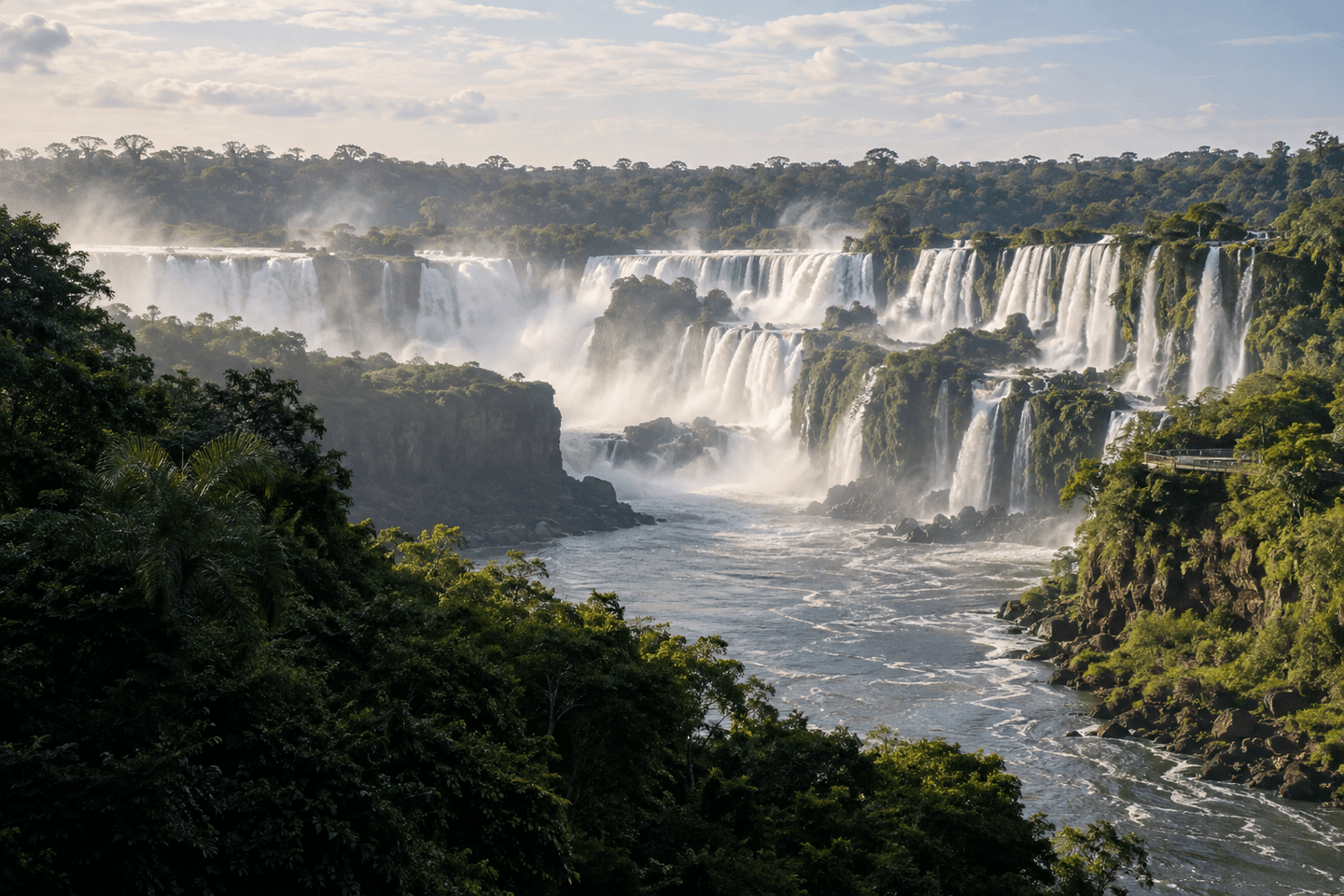 Iguazú Falls from the Brazilian side