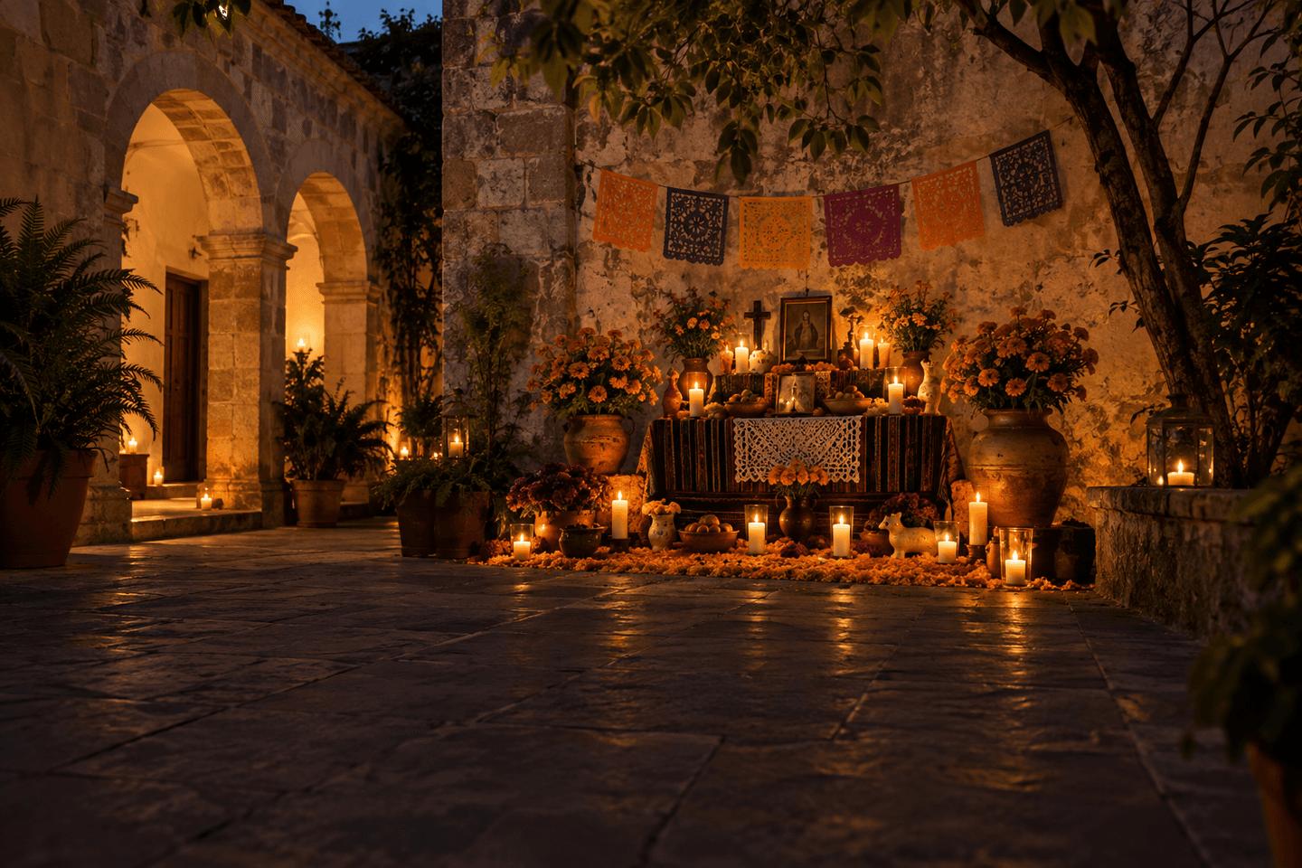 Day of the Dead ofrenda in Oaxaca